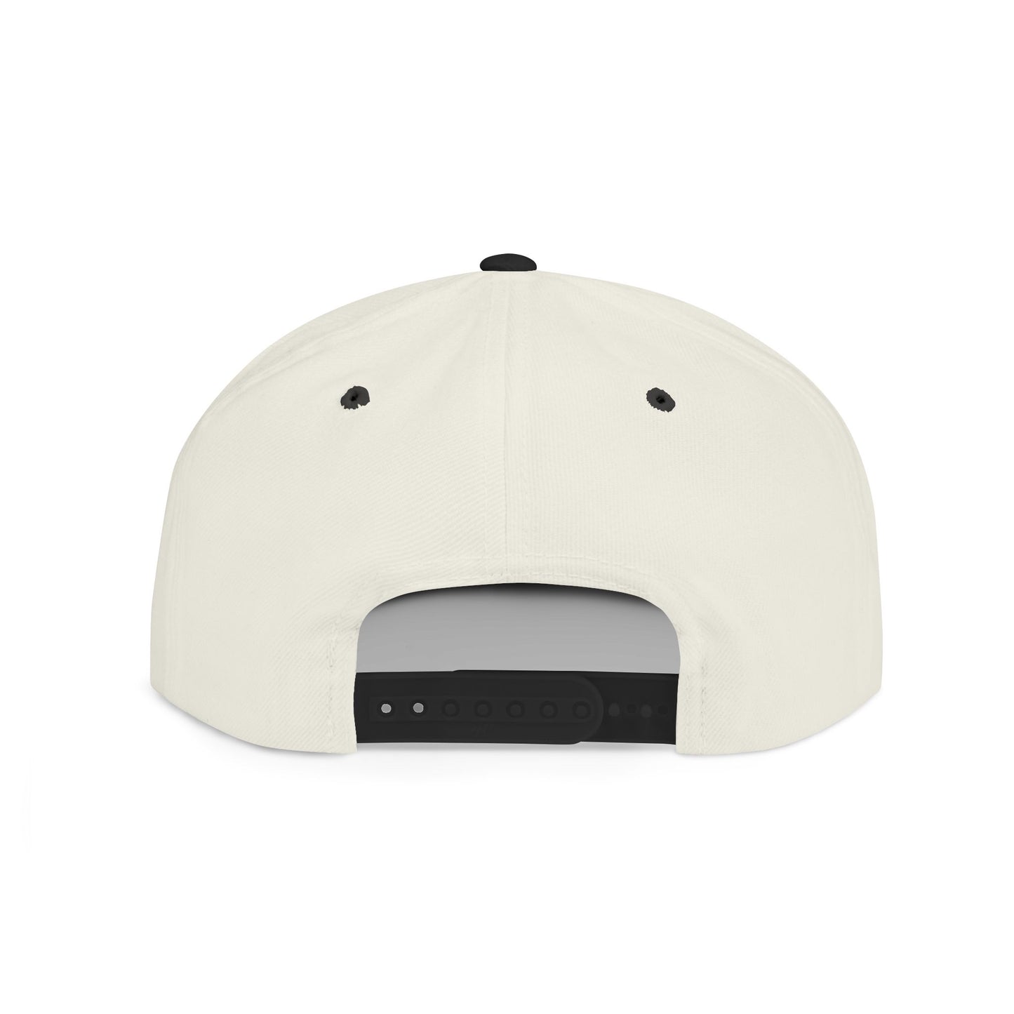 Diamond Skull Flat Bill Snapback Hat — Bling Skull Embroidered Cap