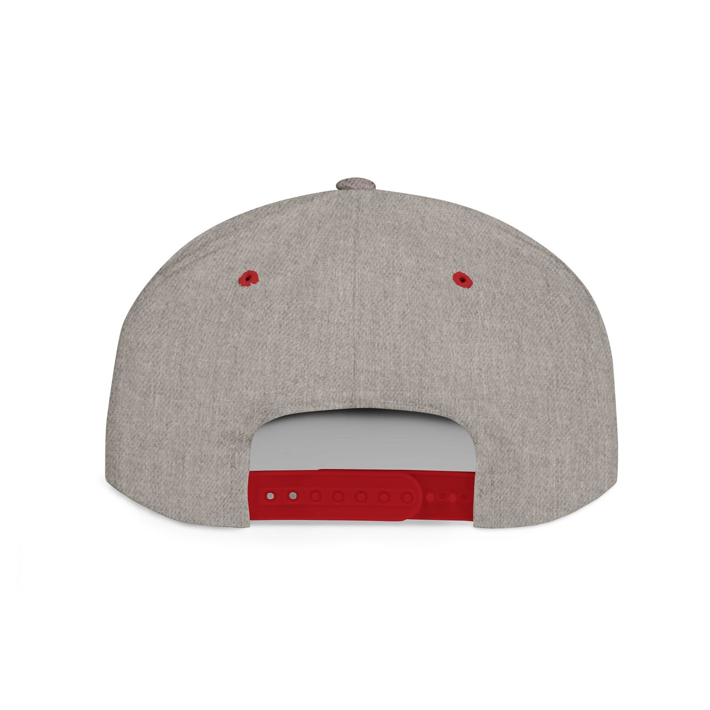 Diamond Skull Flat Bill Snapback Hat — Bling Skull Embroidered Cap
