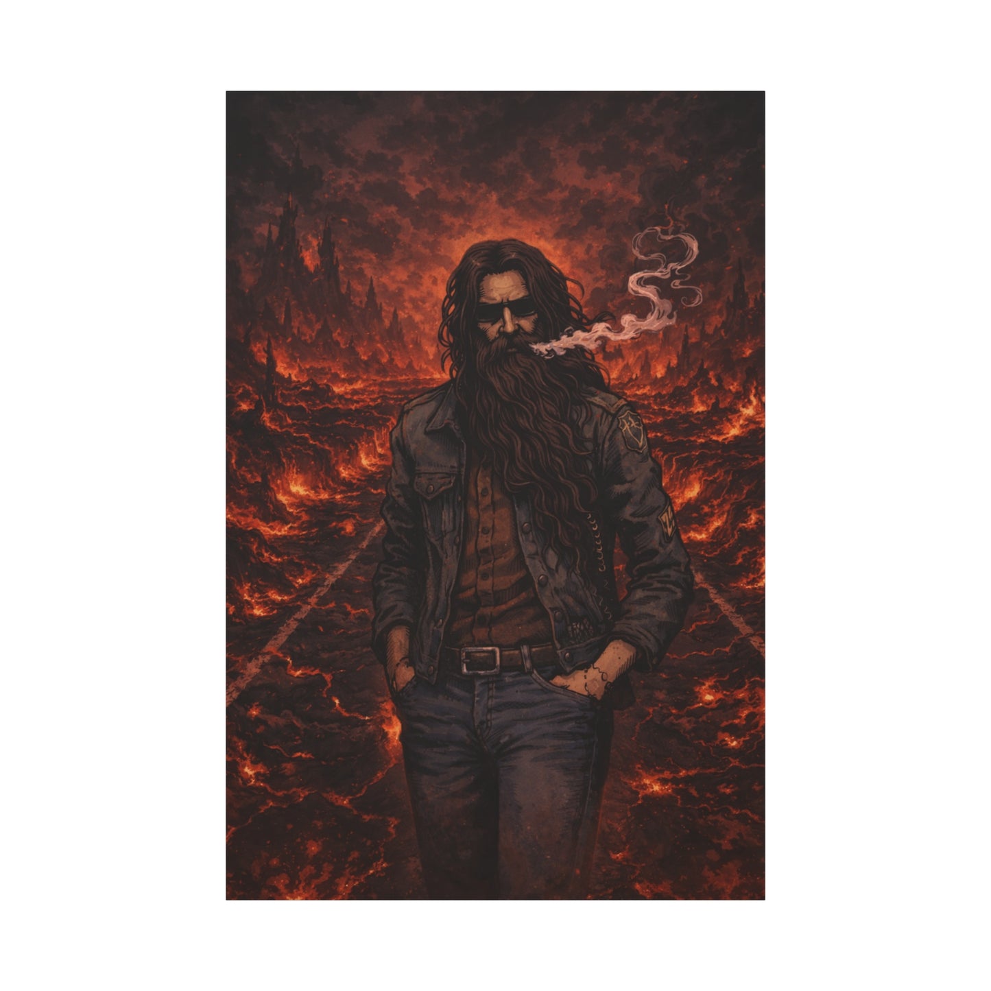 Matte Canvas, Stretched, 1.25"