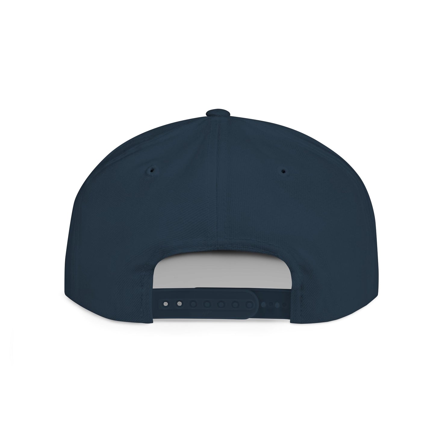 Diamond Skull Flat Bill Snapback Hat — Bling Skull Embroidered Cap