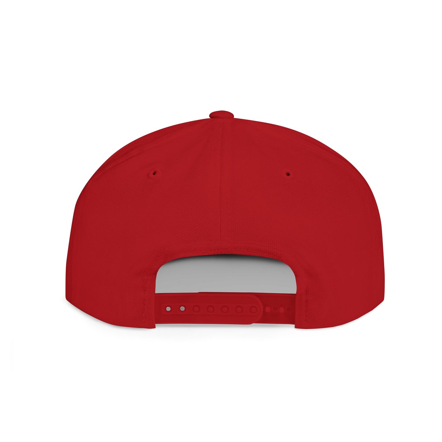 Diamond Skull Flat Bill Snapback Hat — Bling Skull Embroidered Cap