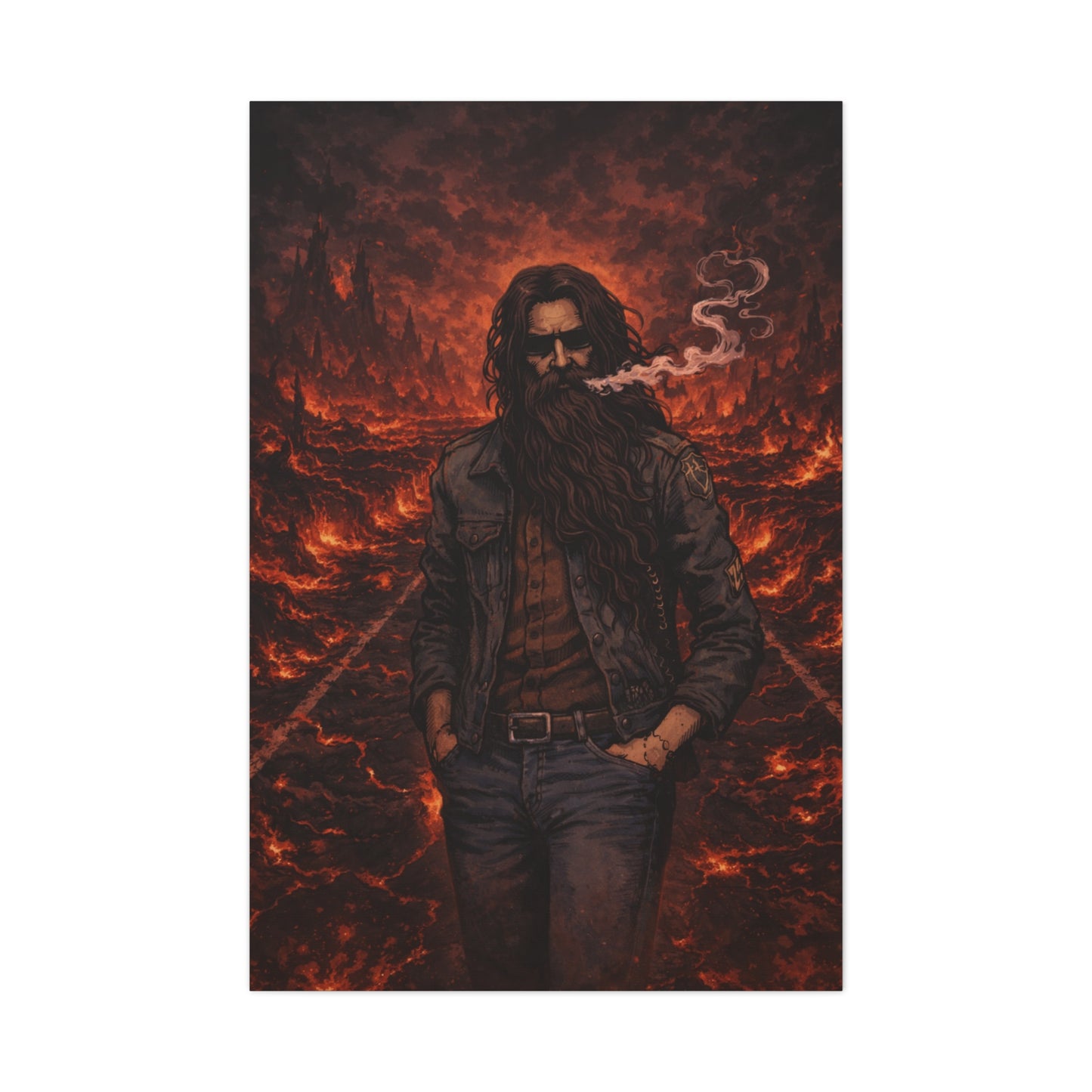 Matte Canvas, Stretched, 1.25"