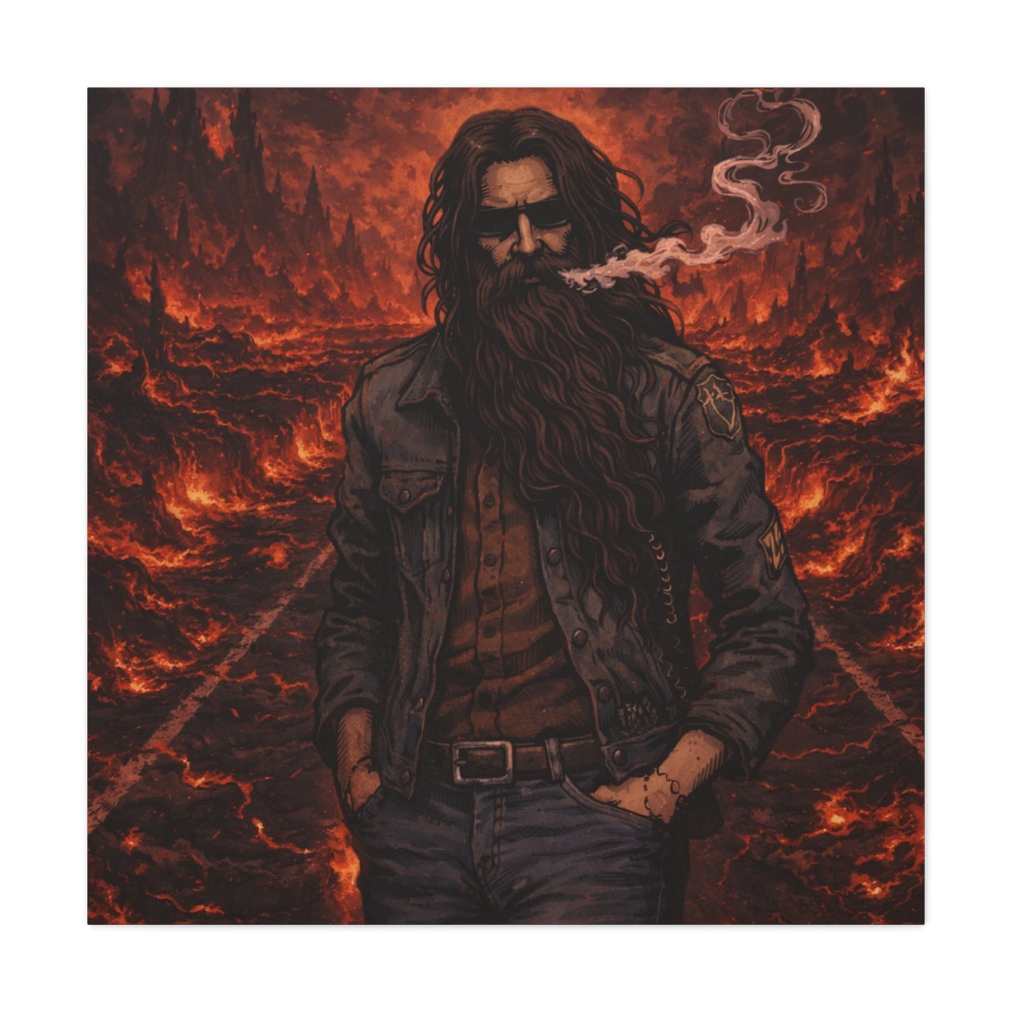 Matte Canvas, Stretched, 1.25"