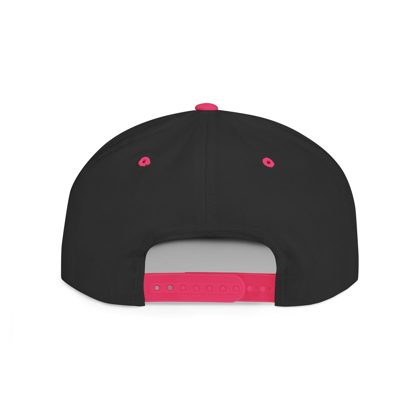 Diamond Skull Flat Bill Snapback Hat — Bling Skull Embroidered Cap