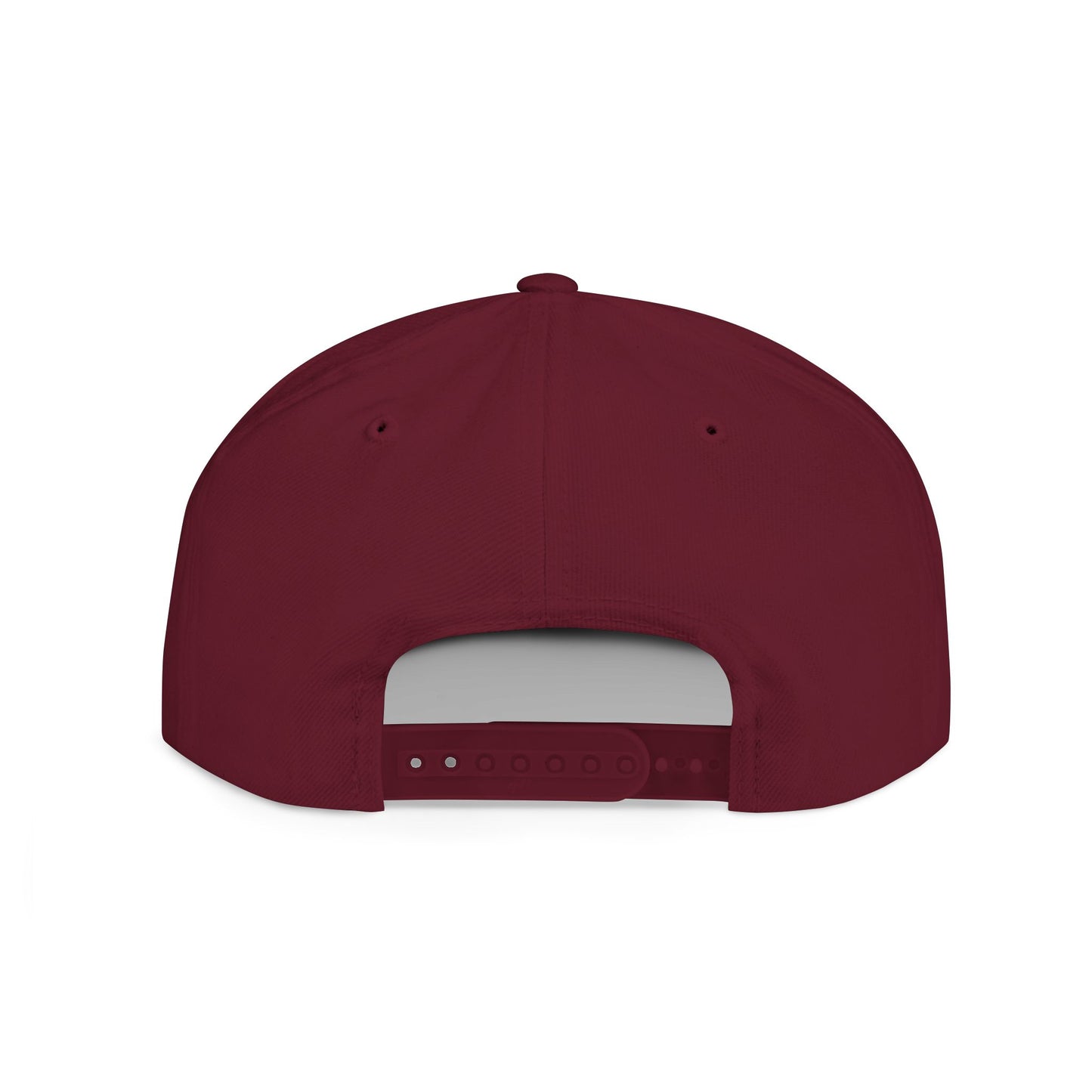 Diamond Skull Flat Bill Snapback Hat — Bling Skull Embroidered Cap