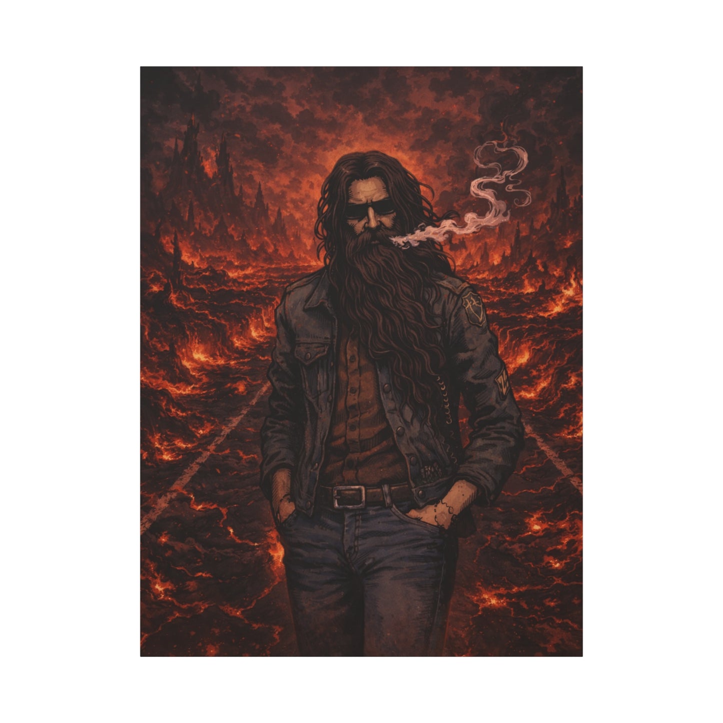 Matte Canvas, Stretched, 1.25"