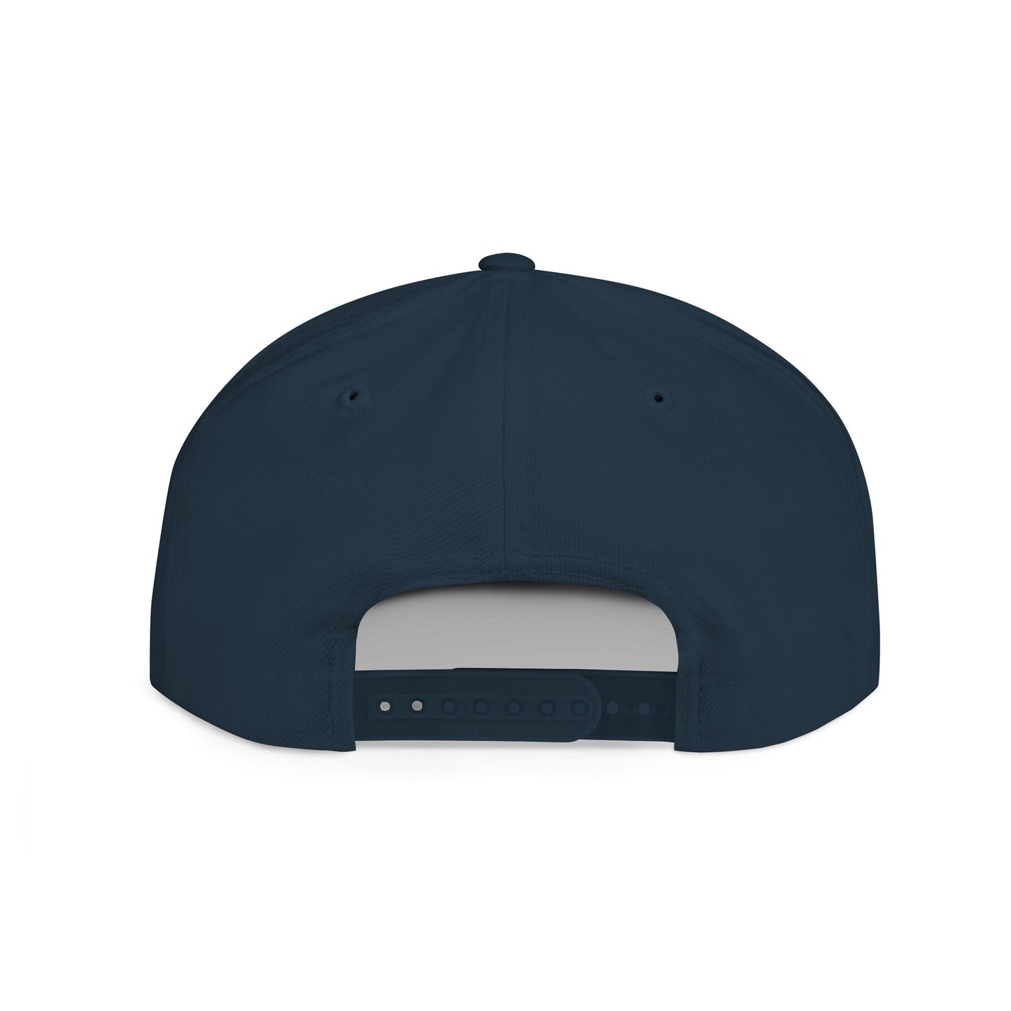 Diamond Skull Flat Bill Snapback Hat — Bling Skull Embroidered Cap