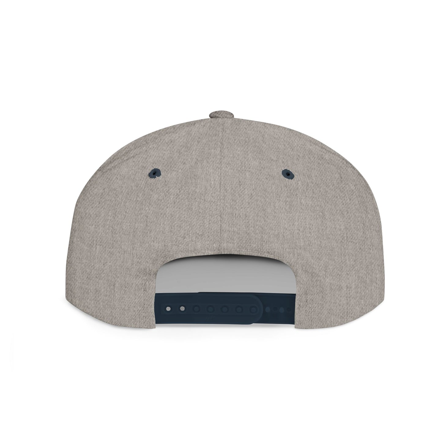 Diamond Skull Flat Bill Snapback Hat — Bling Skull Embroidered Cap