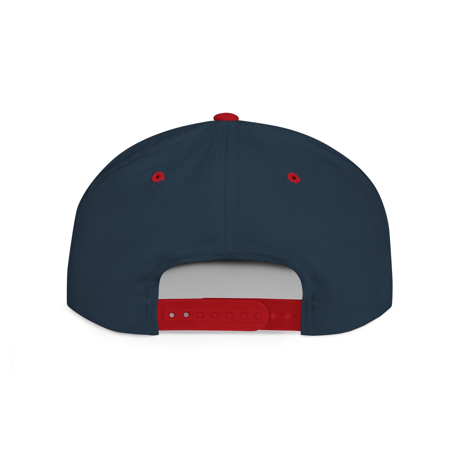 Diamond Skull Flat Bill Snapback Hat — Bling Skull Embroidered Cap
