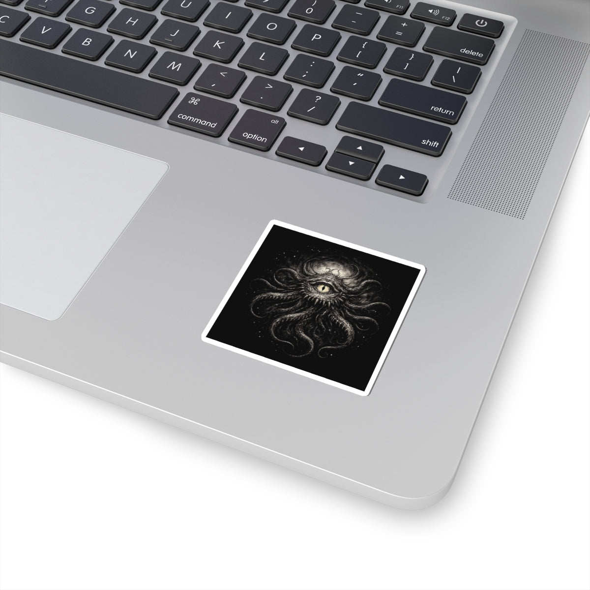 Cosmic Eye Sticker — Dark Lovecraftian Tentacle Kiss-Cut Decal
